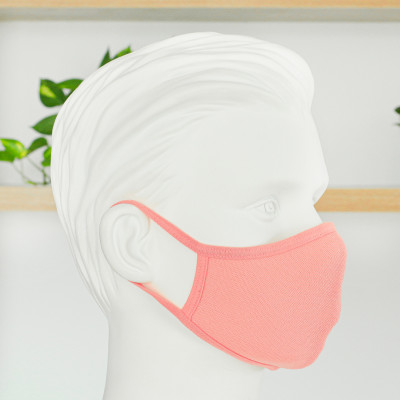Set 3 khẩu trang vải nam - nữ - trẻ em kháng khuẩn cao cấp NEQI FACEMASK Đức, màu hồng thời trang, lọc 98% bụi mịn