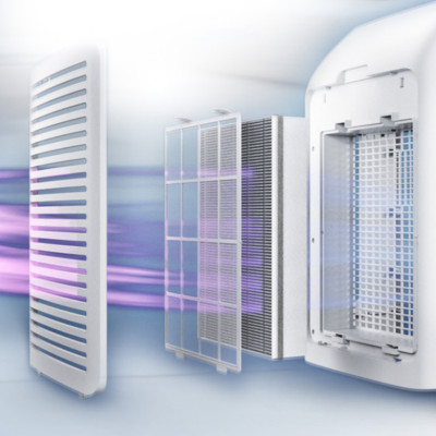 Máy lọc không khí kiêm tạo độ ẩm.2 trong 1 nhãn hiệu Philips Series 2000 AC2726/00 - HÀNG NHẬP KHẨU