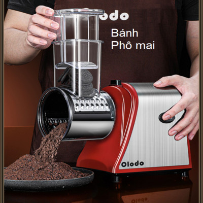 Máy thái rau củ quả đa năng 5 chế độ thương hiệu Đức Olodo VSS-S - Hàng chính hãng