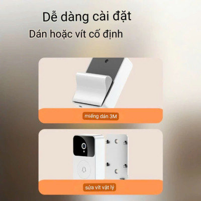Camera Chuôjng Cửa Tự Động Z30 Trải Nghiệm Thông Minh:  - Gọi Video Báo Hình Ảnh và Tín Hiệu Điện Thoại, Độ An Toàn Tuyệt Vời, ĐÈN TRANG TRÍ 
