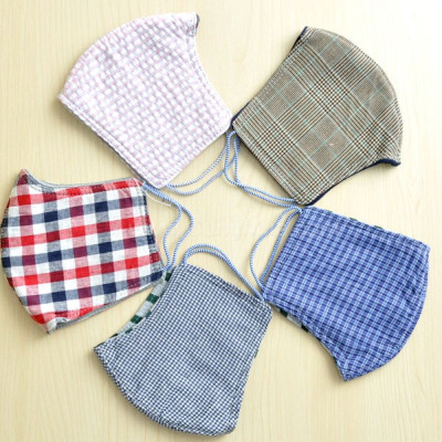 Bộ 10 khẩu trang vải 3 lớp nhiều màu chống bụi, nắng, bảo vệ cơ thể 