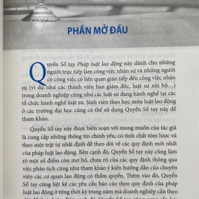 Sổ Tay Pháp Luật Lao Động 