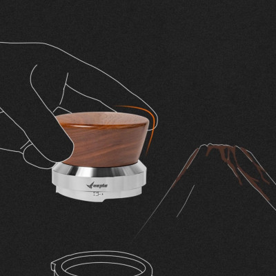 Feepie OCD san phẳng bề mặt cà phê hình chóp núi gỗ Hồ Đào