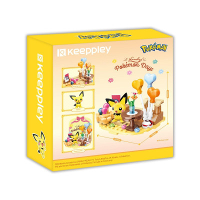 Đồ Chơi Lắp Ráp Pokémon - A Fun Party - Keepplay K20226 (240 Mảnh Ghép)
