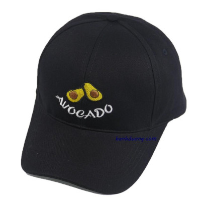 Mũ lưỡi trai trái bơ Auocado nón kết thời trang được may bởi khóa xịn, chất liệu vải cotton cao cấp