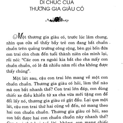 100 Câu Chuyện Hay Thế Giới - Tư Duy Giàu Có (Tái Bản 2023)