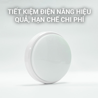 Đèn LED Ốp Trần Cảm Ứng Radar 20W, 33W TLC Lighting - Cảm biến xuyên vật thể, cảm nhận được những cử động nhỏ - Chống ẩm tốt, chống loá - Lắp đặt phòng tắm, xông hơi, nhà ở, chung cư 