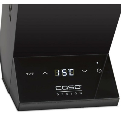 Máy Ướp Lạnh Rượu Caso WineCase One Black Cao Cấp, Thiết Kế Sang Trọng, Màn Hình LED Cảm Ứng, Công Suất 72W - Hàng Nhập Khẩu Đức