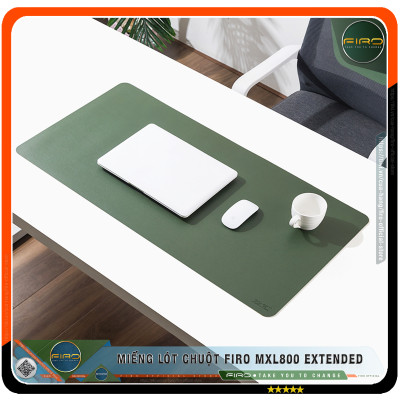 Lót Chuột FIRO - Pad Chuột FIRO - Miếng Lót Chuột Cỡ Lớn MXL800 EXTENDED 80cmx40cm - Chất Liệu Da PU Cao Cấp - Tấm Lót Chuột Và Bàn Phím Chơi Game - Tấm Trải Bàn Làm Việc - Thiết Kế 2 Mặt Tiện Lợi - Hàng Chính Hãng FIRO