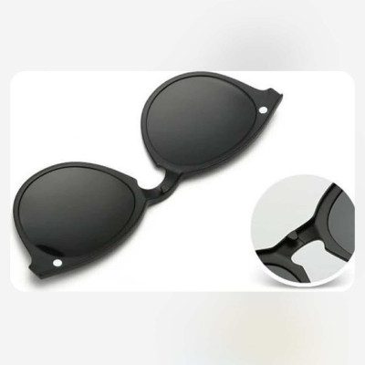 Bộ Kính Mắt Tròn 5 Tròng Cận Râm Nhiều Tròng Gọng Nhựa Đa Năng 6in1