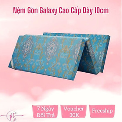 Nệm Gòn Galaxy Cao Cấp Gấp 3 Dày 10cm Đủ Size ( Giao Màu Ngẫu Nhiên )