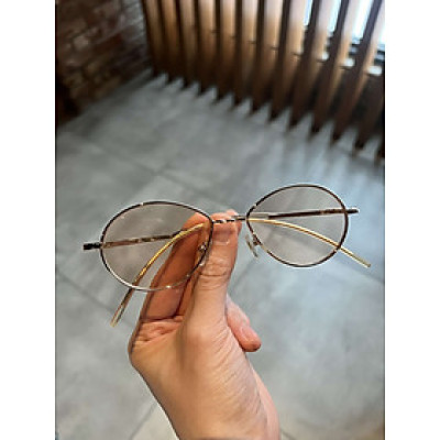 Kính thời trang Mắt bầu kim loại form nhỏ mini