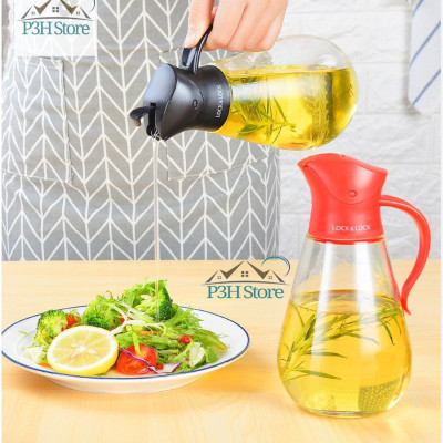 Bình thủy tinh đựng dầu tự động mở nắp Lock&Lock CKO101 CKO201 LLG706