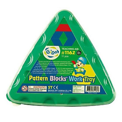 Khay Tam Giác Xếp Hình - Pattern Blocks
