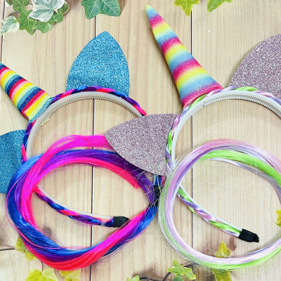 Bờm sừng ngựa pony chơi trung thu HALOWEEN hoá trang/bờm pony bờm ngựa thần bờm kỳ lân