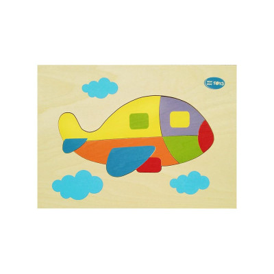 Đồ chơi gỗ Tranh ghép phương tiện giao thông | Winwintoys 69242 | Rèn luyện tư duy logic và phương tiện giao thông