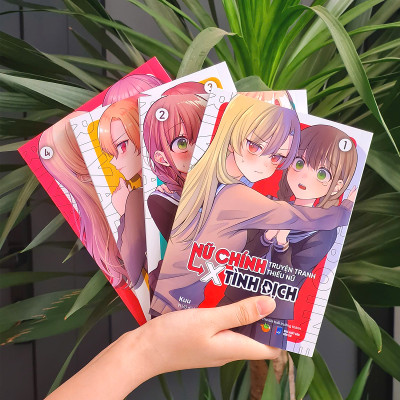 Bộ Manga - Nữ Chính Truyện Tranh Thiếu Nữ X Tình Địch (Trọn Bộ 4 Tập)