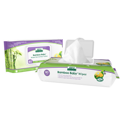 Bộ 3 Hộp Khăn Giấy Ướt Aleva Naturals - 240 tờ