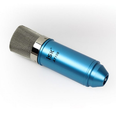 Micro thu âm ISK AT100 - Mic thu âm cao cấp hỗ trợ livestream, karaoke online - Sử dụng được trực tiếp với máy tính - Tương thích mọi loại soundcard - Lọc âm, chống ồn, chống nhiễu cực tốt - Giao màu ngẫu nhiên - Hàng nhập khẩu