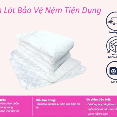  Tấm Lót Bảo Vệ Nệm Tiện Dụng Đủ Size