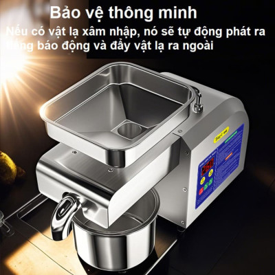 Máy ép dầu ăn thực vật Nóng và Lạnh thương hiệu Mỹ Septree Z5 - Công suất 1100W - Hàng chính hãng (BH 1 NĂM)