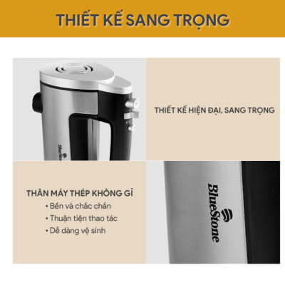 Máy Đánh Trứng Bluestone HMB-6333S (300W) - Hàng chính hãng