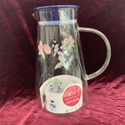 BÌNH ĐỰNG NƯƠC THỦY TINH CHỊU NHIỆT CAO CẤP NẮP XANH ( GIAO NGẪU NHIÊN )- ANTH672