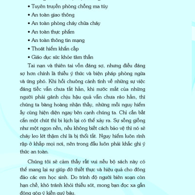 Kỹ Năng An Toàn Cho Học Sinh, Quyển 9 - Vietnambook