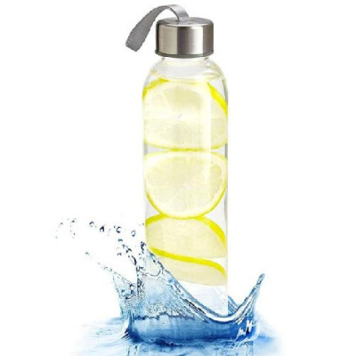 Combo 10 Bình Nước Thủy Tinh Có Dây Xách Dung Tích 500ml