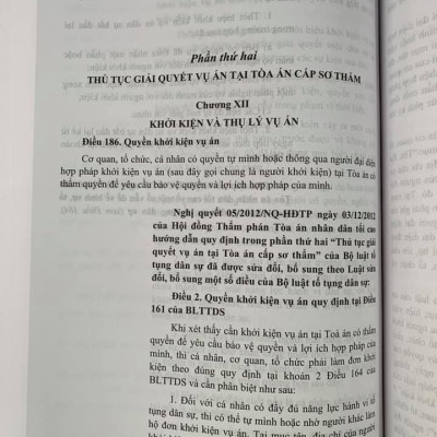 Chỉ dẫn tra cứu, áp dụng Bộ luật tố tụng dân sự năm 2015