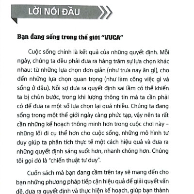 Thực Hành 12 Chiến Thuật Tư Duy Ra Quyết Định