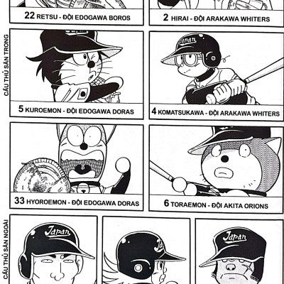 Doraemon Bóng Chày - Truyền Kì Về Bóng Chày Siêu Cấp - Tập 13 (Tái Bản 2023)