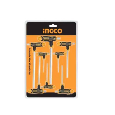 Bộ 8 chìa lục giác tay cầm chữ T Ingco HHKT8081
