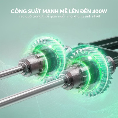 Máy Đánh Trứng, Trộn Bột Cầm Tay Elmich MME-9116 400W, Hàng Chính Hãng, 5 Tốc Độ - JoyMall