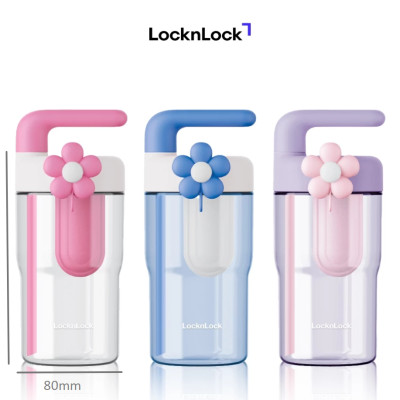 Bình Nước Nhựa LocknLock Handy Infuser Bottle ABF916 770ml, Hàng Chính Hãng, Có Ống Hút Và Tay Cầm - JoyMall