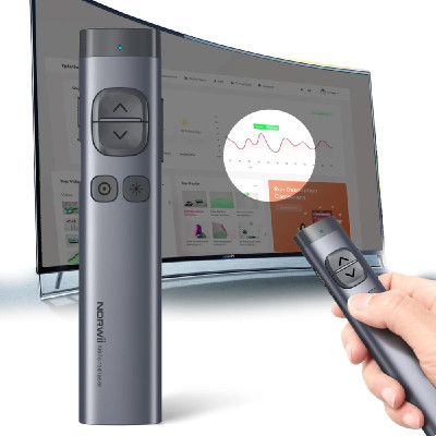 Bút trình chiếu NORWii N97S kĩ thuật số LASER màu Xanh/Đỏ chuyên dùng cho màn hình LED/TV và màn chiếu.  Hàng Chính Hãng.