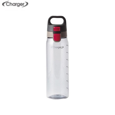 Set 02 bình nước Charger 830ml, làm từ nhựa cao cấp không chứa BPA, thân thiện với môi trường và vô hại đối với sức khỏe người sử dụng - nội địa Nhật Bản 