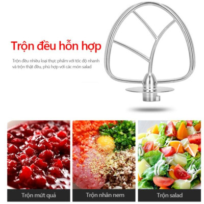 Máy trộn bột, đánh trứng cao cấp DSP KM3043 - Công suất 1200W - HÀNG NHẬP KHẨU 