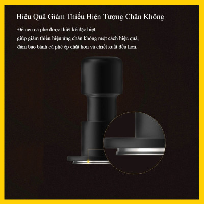 TAMPER TIMEMORE IMPULSE IMPACT | Tay nén cà phê espresso TIMEMORE