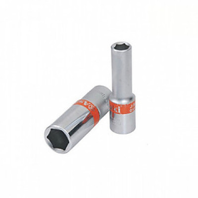 Đầu tuýp dài 1/2" 6 cạnh cao cấp 15mm Asaki AK-6554