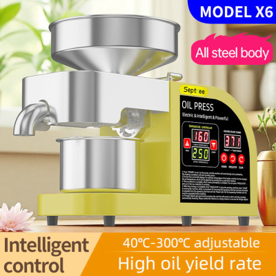 Máy ép dầu ăn thực vật dùng trong gia đình thương hiệu Mỹ cao cấp Septree X6 - Công suất 1150W - Hàng nhập khẩu (BH 1 NĂM)