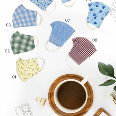 Combo 3 Khẩu trang vải 3 lớp LMcation