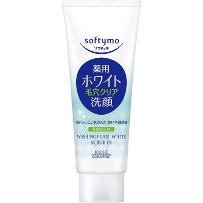 Sữa Rửa Mặt Tạo Bọt Dưỡng Ẩm, Dưỡng Trắng Siêu Mềm Mịn Da Softymo Washing Foam Kose Nhật Bản 150g