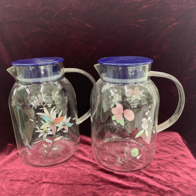 BÌNH ĐỰNG NƯỚC THỦY TINH CAO CẤP  NẮP XANH 1,5L ( GIAO NGẪU NHIÊN ) - ANTH673