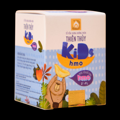 Nước Yến Sào Thiên Thủy Kids Hmo - Nhà Yến Nha Trang - Hộp 1 Lọ - Yến Kids - Tổ yến chưng sẵn dành cho trẻ em - Hàng Chính Hãng