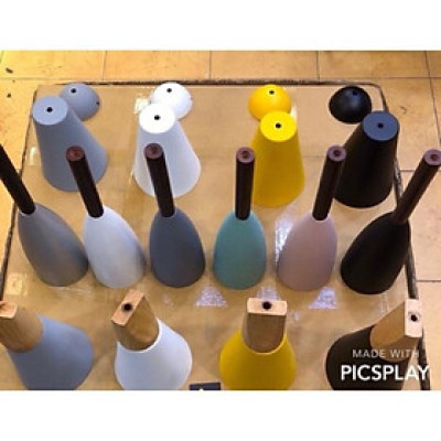 Đèn thả trang trí, đèn decor, đèn thả bàn ăn nhiều màu sắc sắc