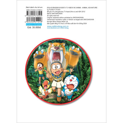 Doraemon Movie Story Màu: Nobita Và Hòn Đảo Diệu Kì - Cuộc Phiêu Lưu Của Loài Thú