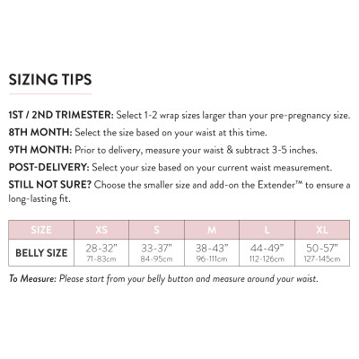 Đai nịt bụng phục hồi cho mẹ sau sinh B.F.F Belly Wrap