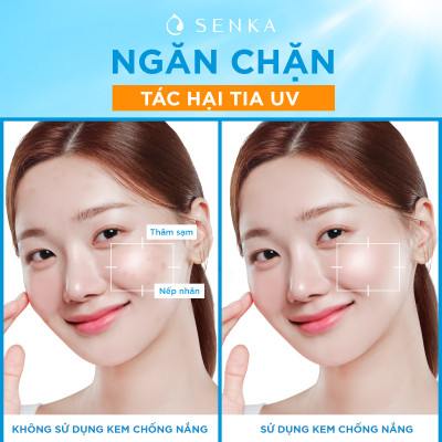 Gel sữa chống nắng Senka Perfect UV Gel 80ml