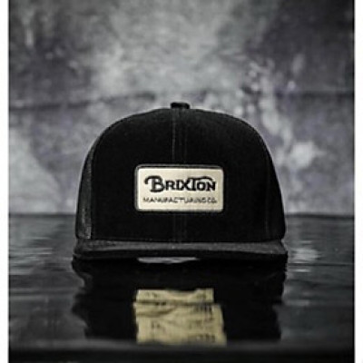 Nón hiphop, mũ snapback Brixton phối vải kaki form chuẩn thời trang đường phố sieuea đẹp